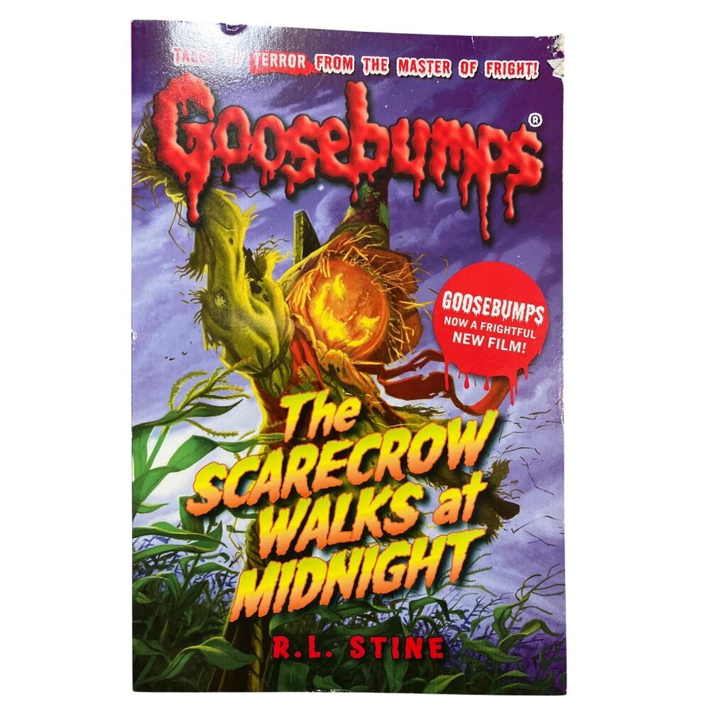 Goosebumps Book "The Scarecrow Walks At Midnight" By R.L. Stine